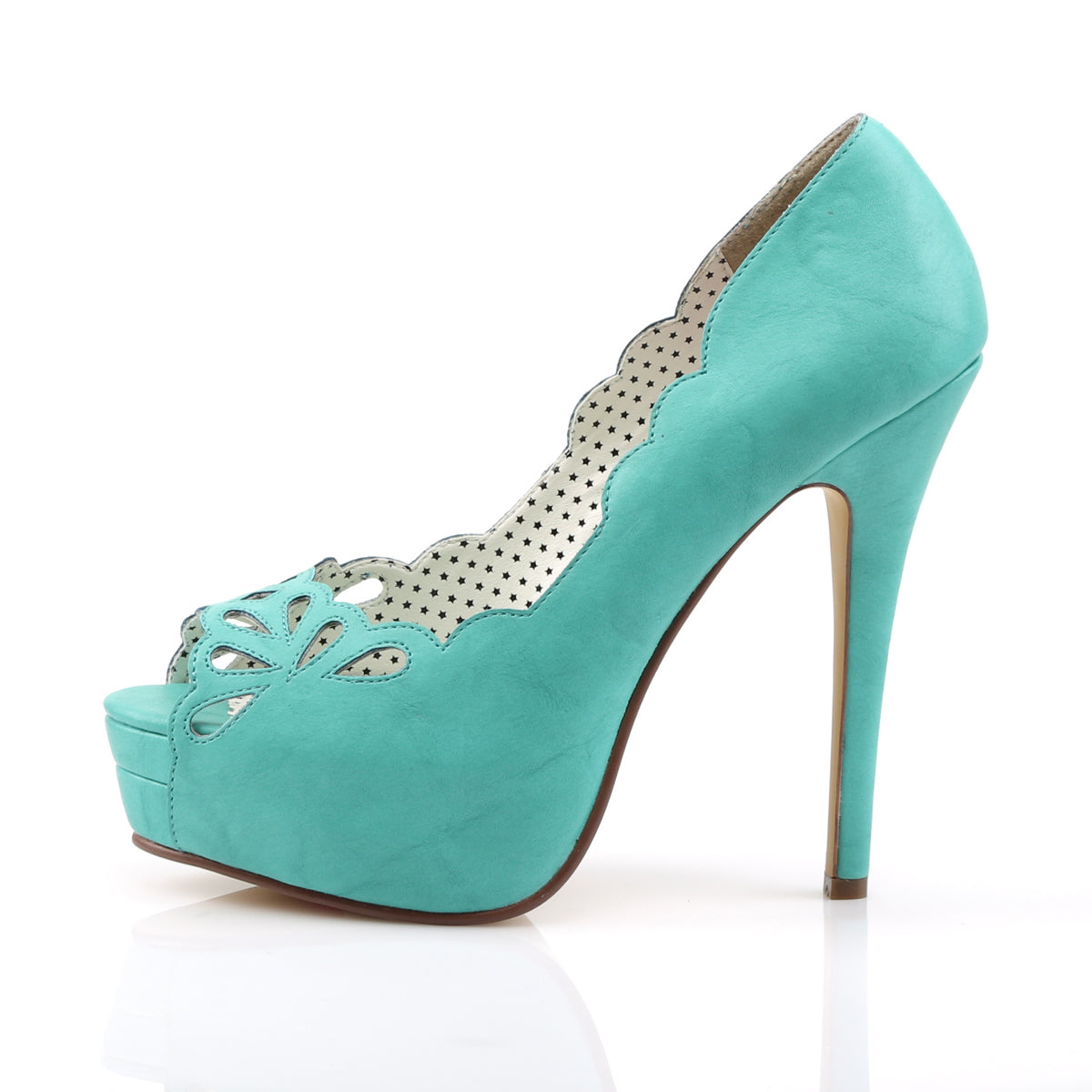Pin Up Couture Pompe da donna BELLA-30 Telecelba in ecopelle