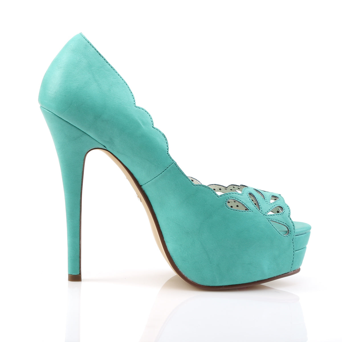 Pin Up Couture Pompe da donna BELLA-30 Telecelba in ecopelle