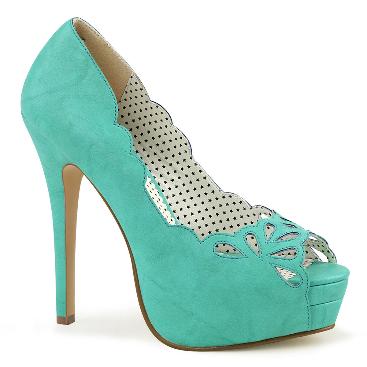 Pin Up Couture Pompe da donna BELLA-30 Telecelba in ecopelle