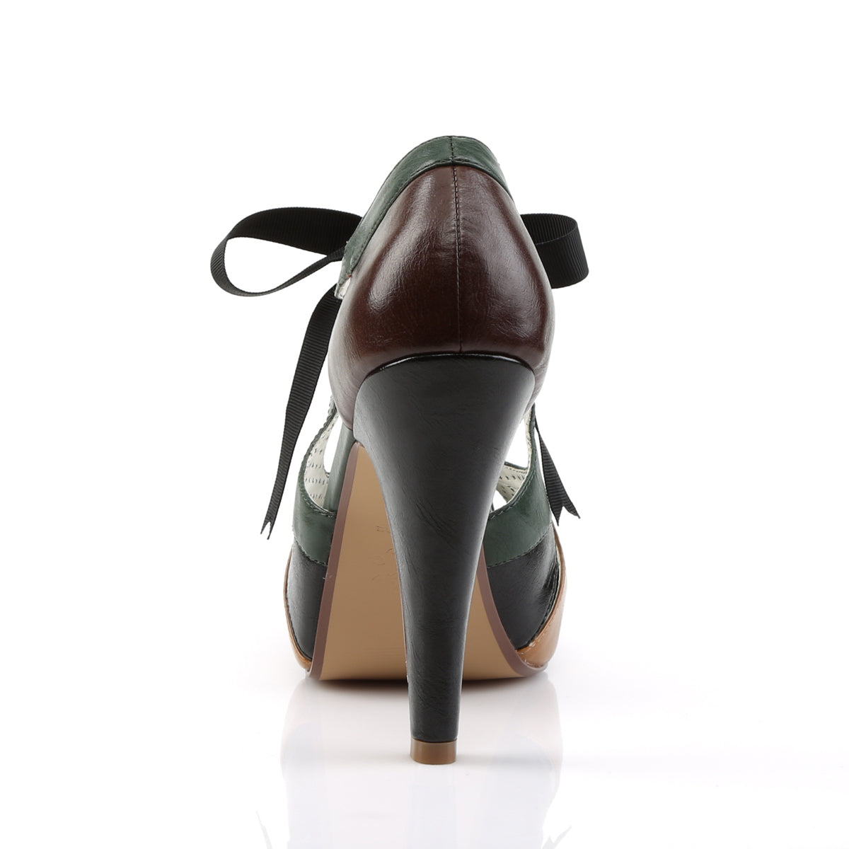 Pin Up Couture Pompe da donna BETTIE-19 TAN MULTI FAUX PELLE
