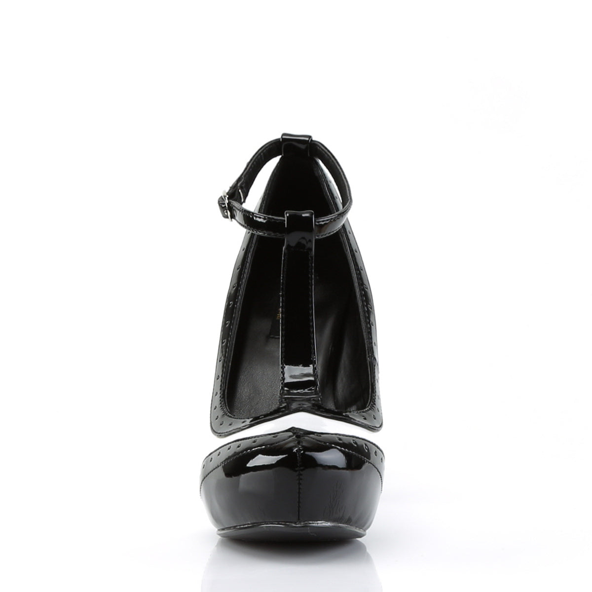 Pin Up Couture Pompe da donna BETTIE-22 Blk-Wht Pat