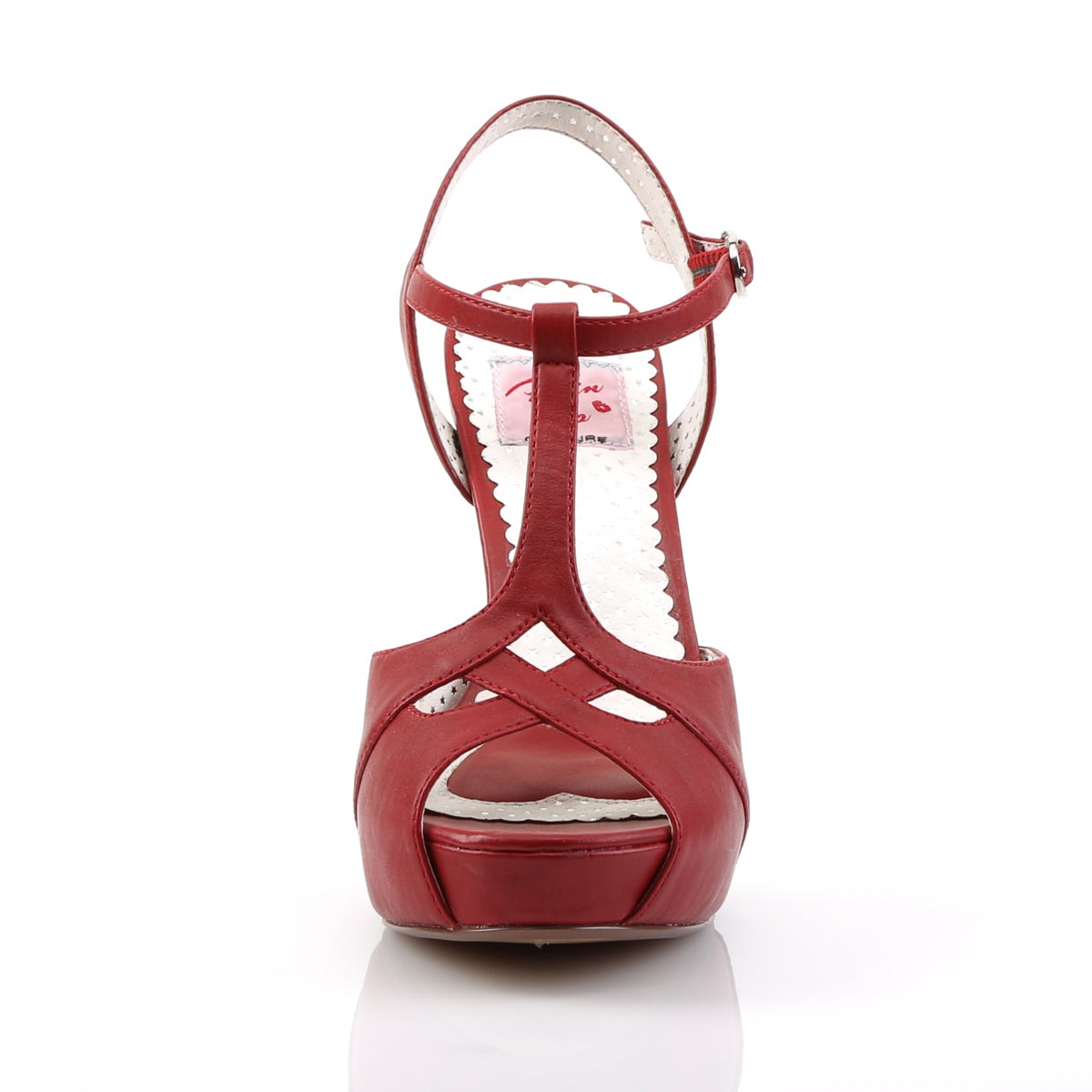 Pin Up Couture Pompe da donna BETTIE-23 in ecopelle rossa