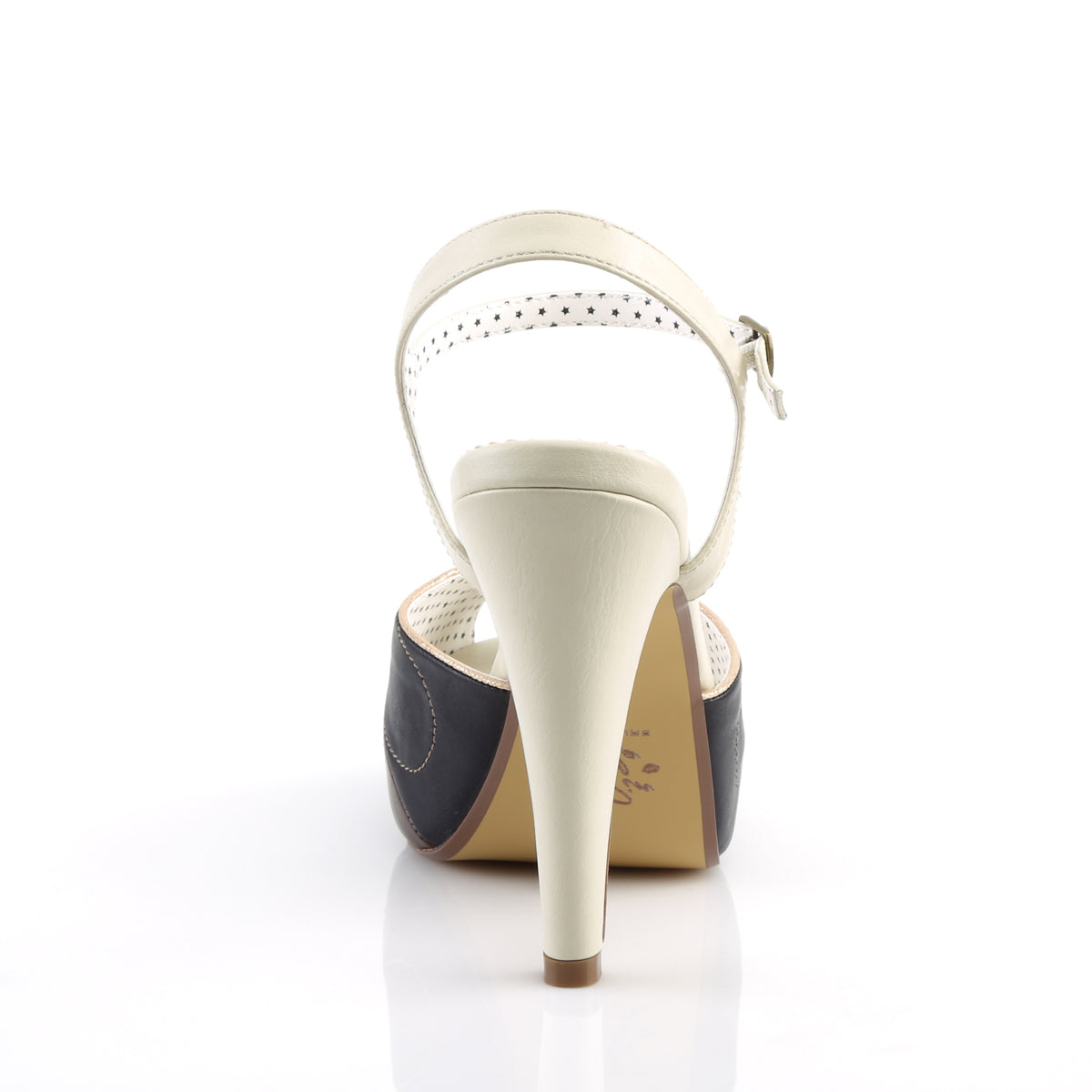Pin Up Couture Pompe da donna BETTIE-27 Crema multipelle multipelle