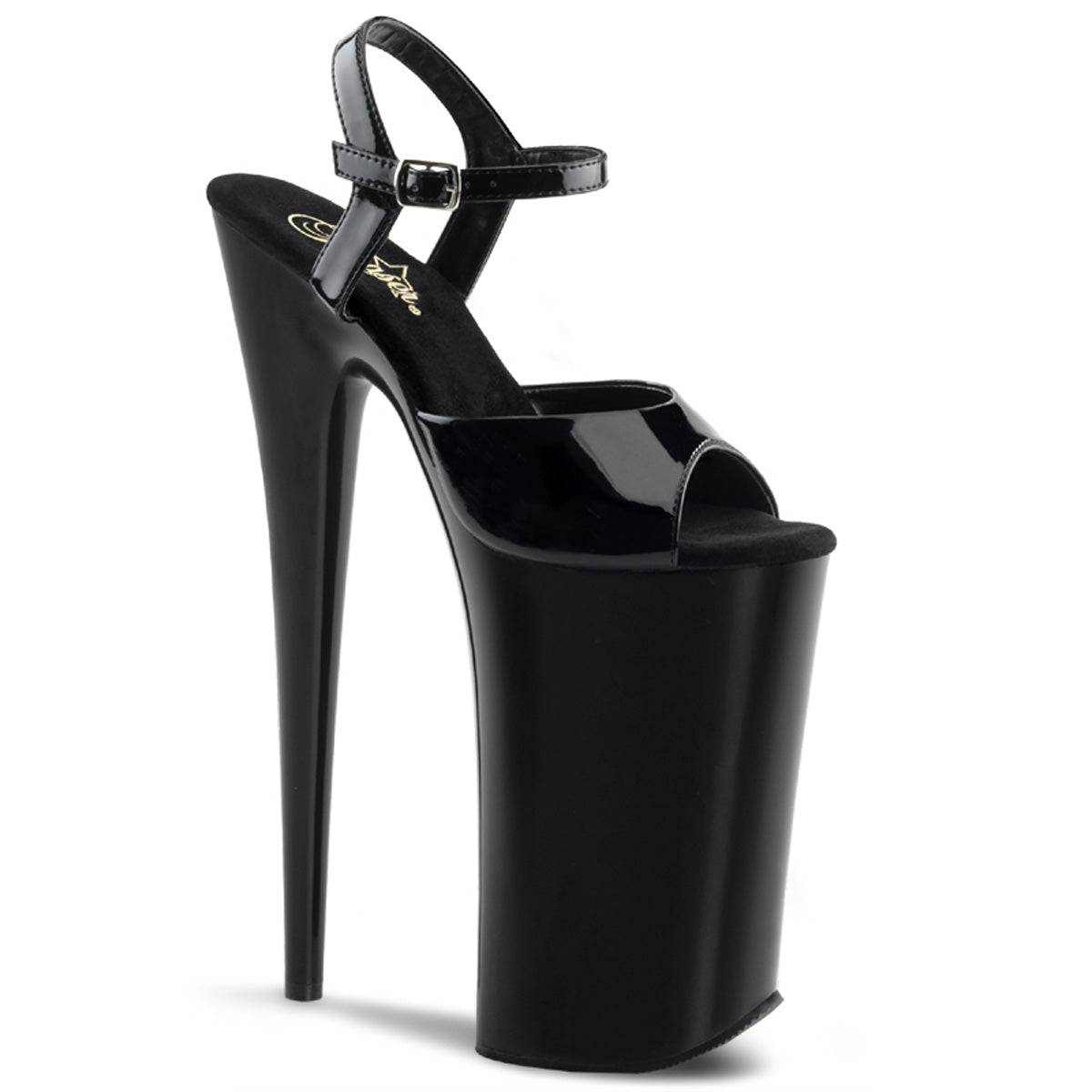 Pleaser Sandali da donna BEYOND-009 BLK / BLK