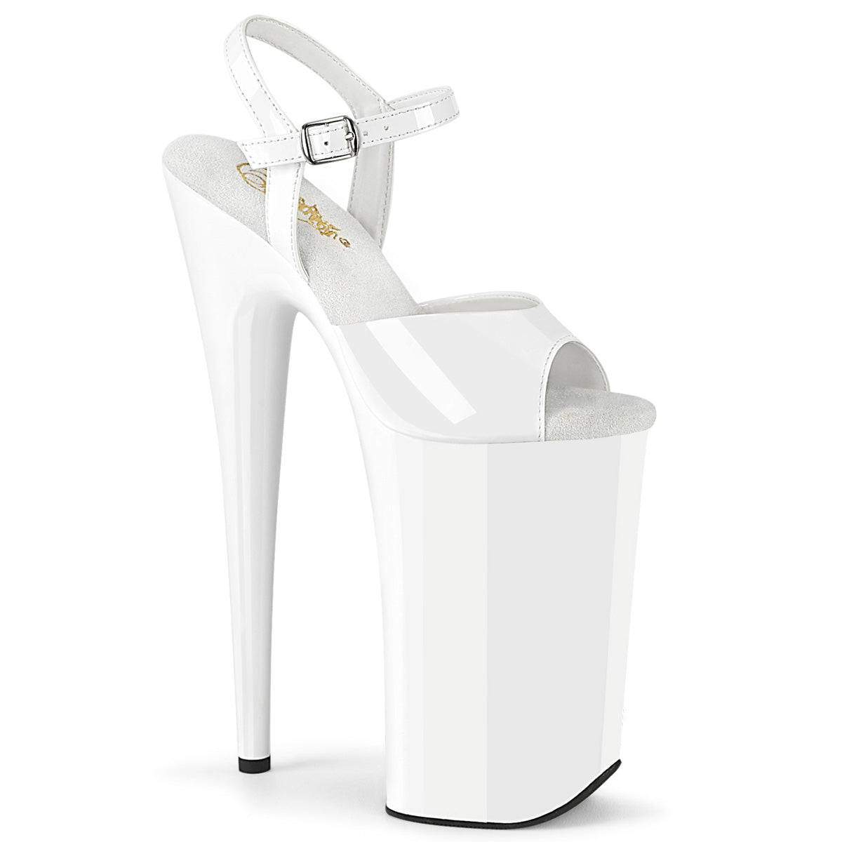 Pleaser Sandali BEYOND-009 wht pat/wht