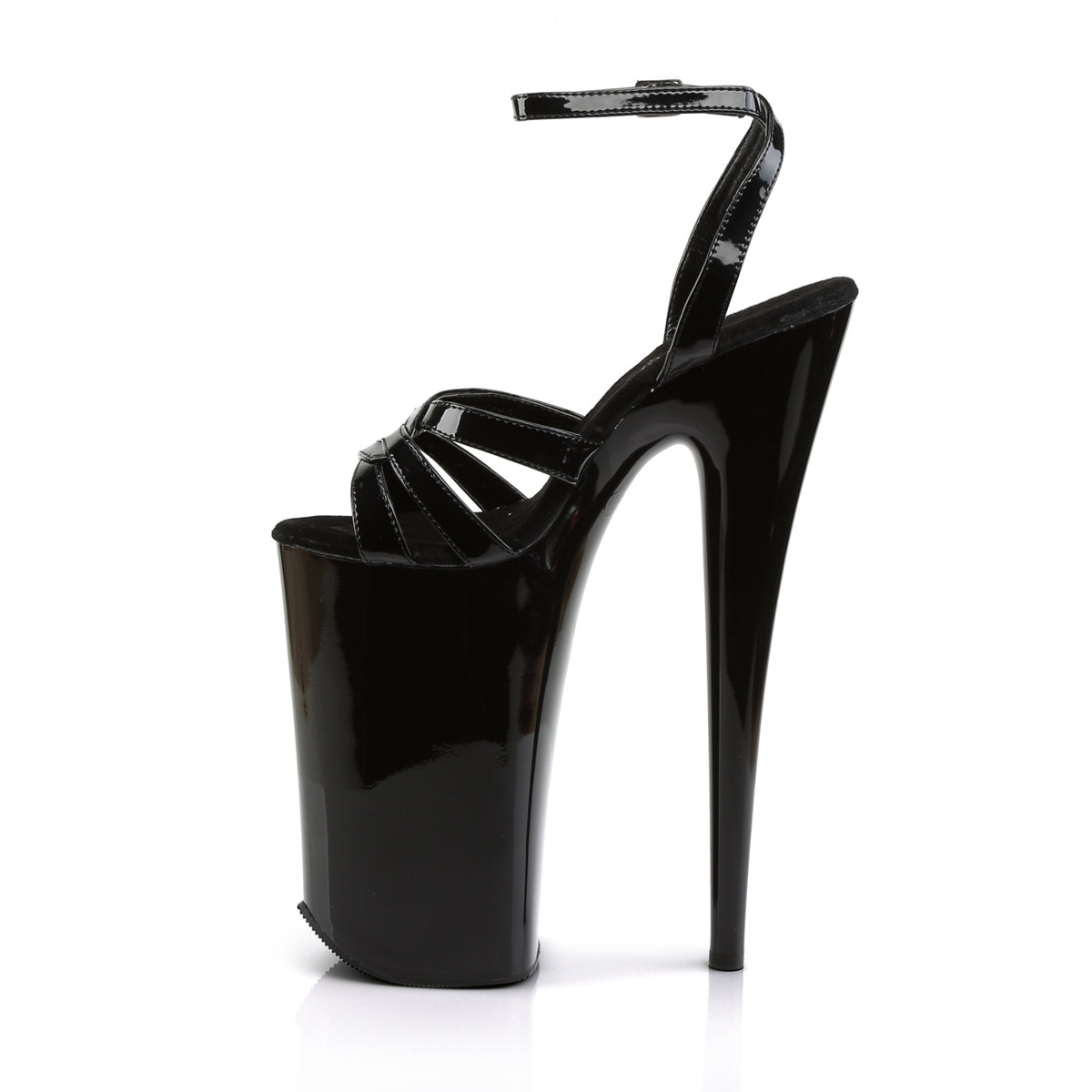 Pleaser Sandali da donna BEYOND-012 BLK / BLK