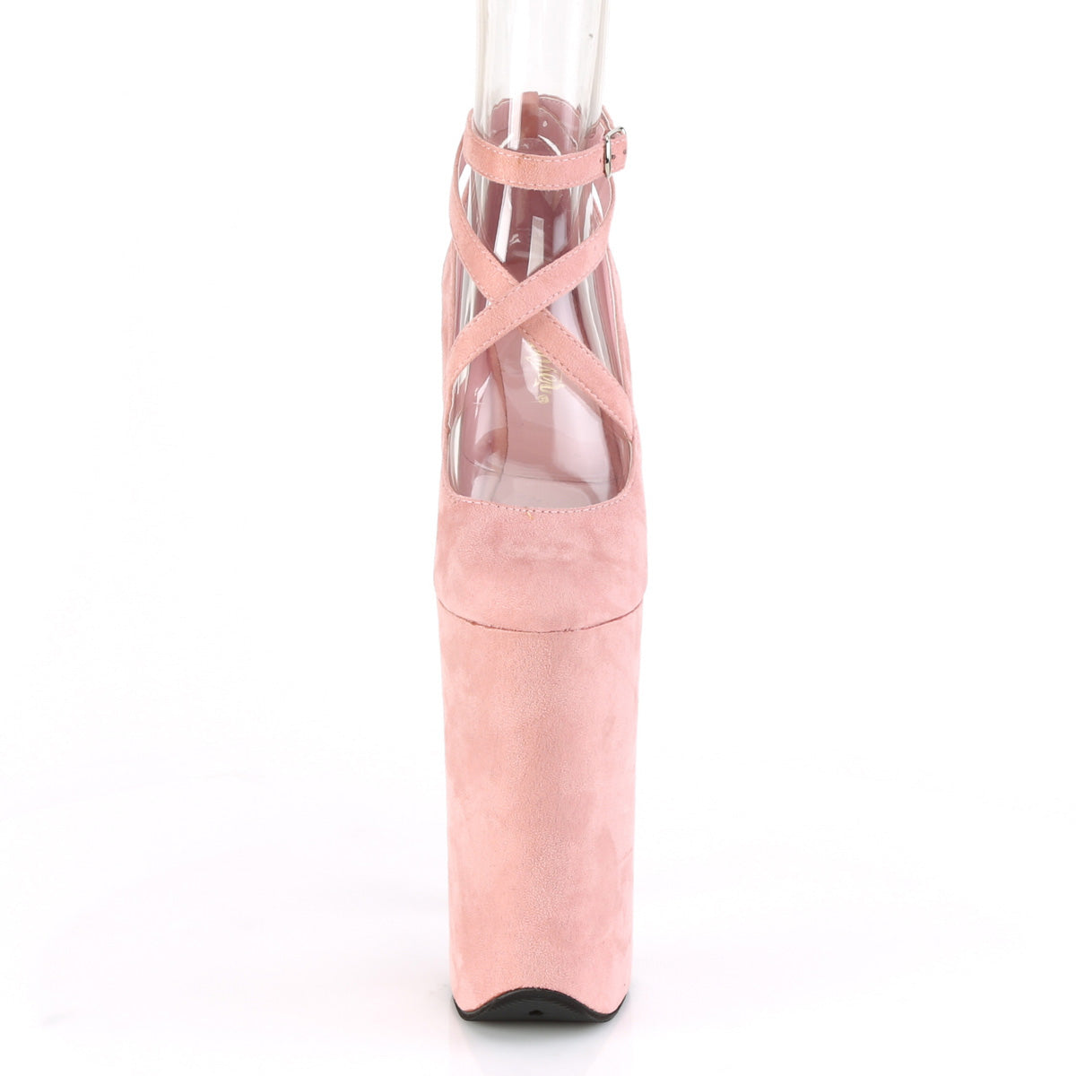 Pleaser Sandali da donna BEYOND-087FS B. Pink FAUX Suede / B. Pink Fex Suede