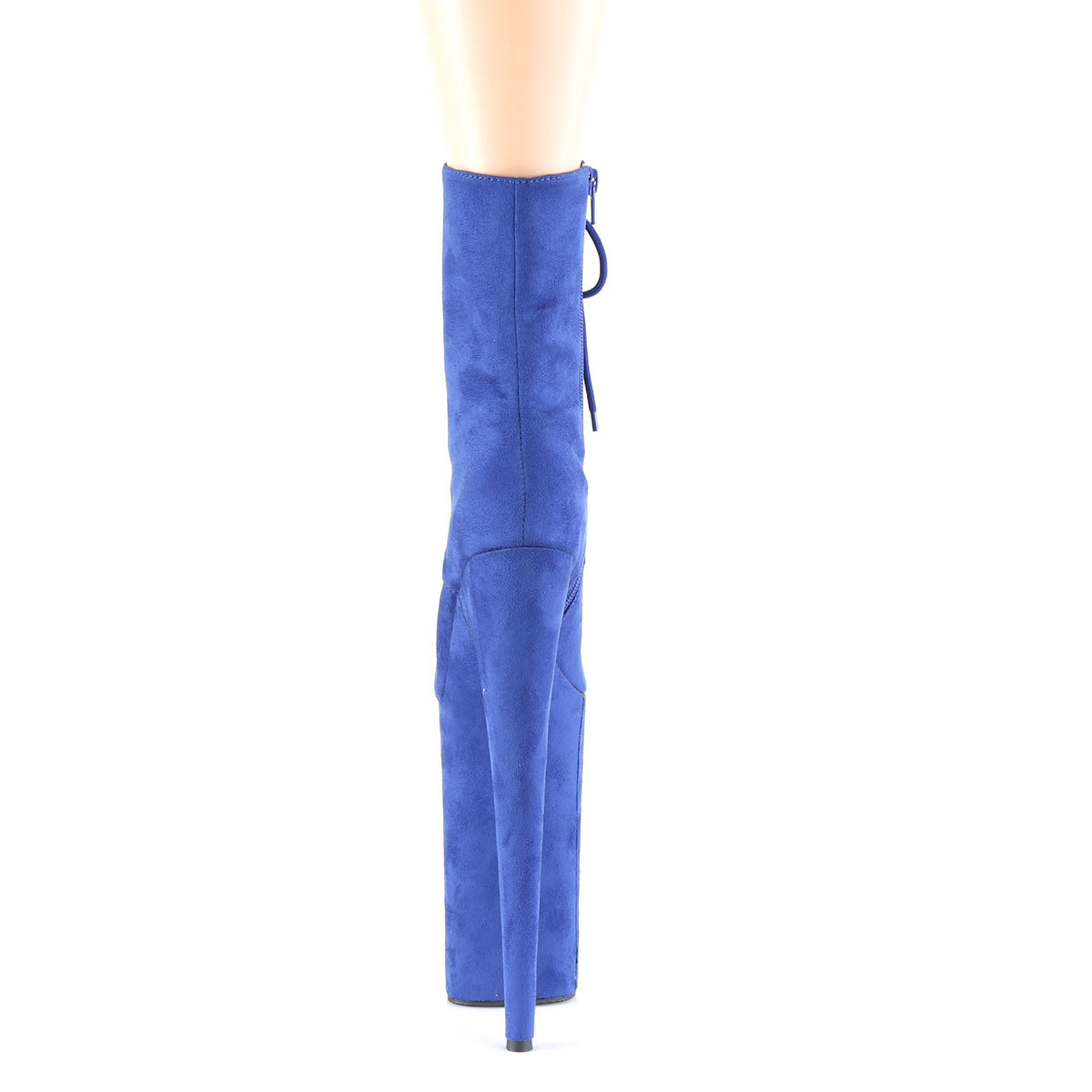 Pleaser Stivaletti da donna BEYOND-1020FS Royal Blue Faux Suede / R.Blue F.Suede
