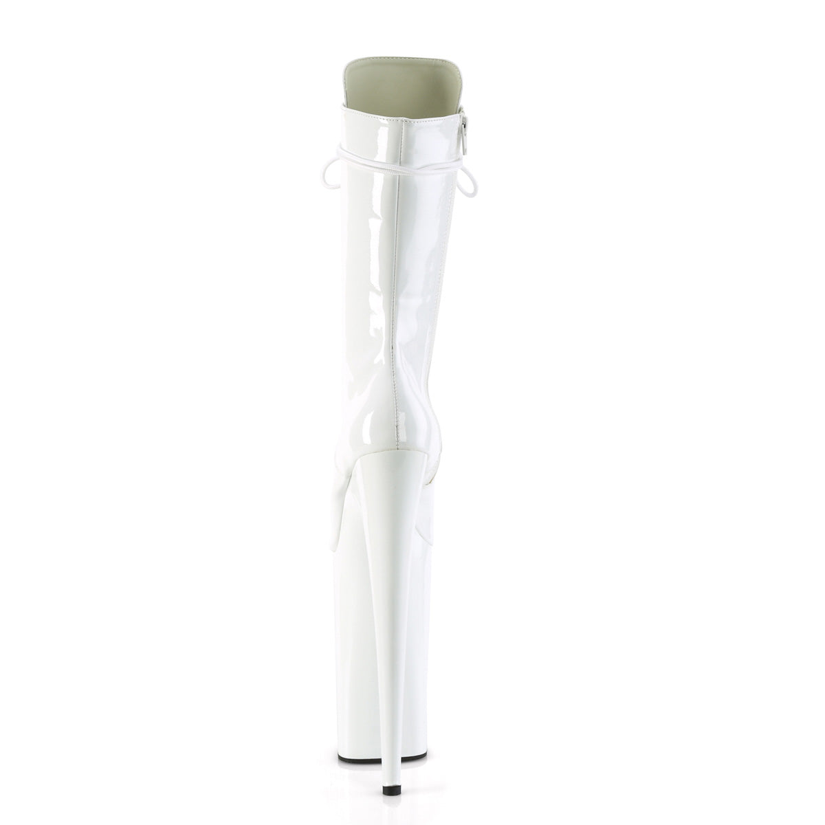 Pleaser Stivali alla caviglia BEYOND-1050 wht pat/wht