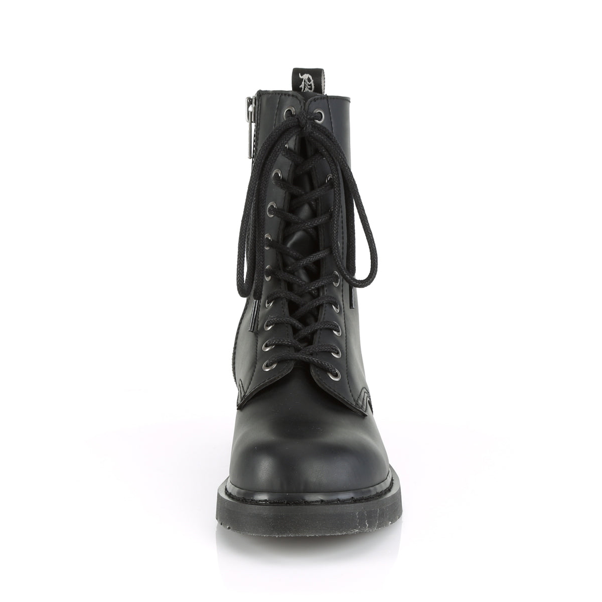 DemoniaCult Stivali da uomo BOLT-200 pelle vegana BLK