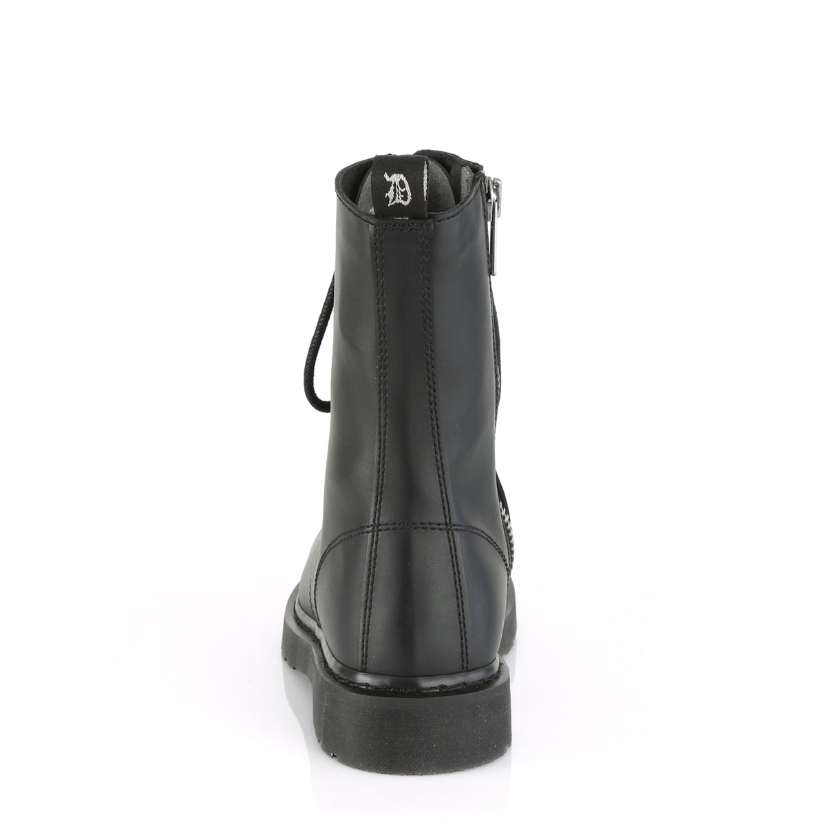 DemoniaCult Stivali da uomo BOLT-200 pelle vegana BLK