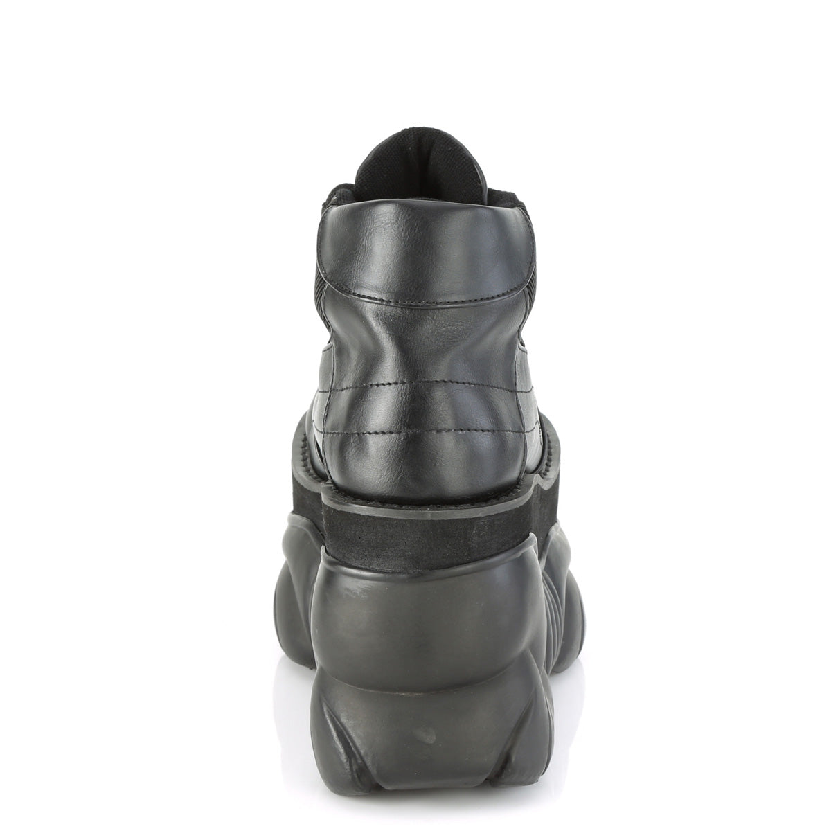 DemoniaCult Stivali da uomo BOXER-01 pelle vegana BLK