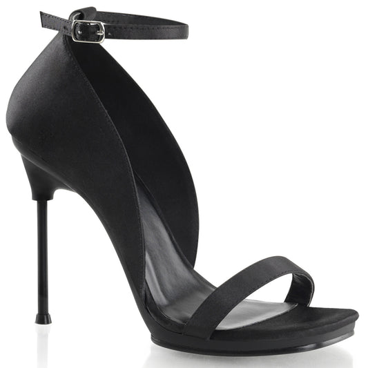 Fabulicious Sandali da donna CHIC-35 BLK Satin / Blk Matte