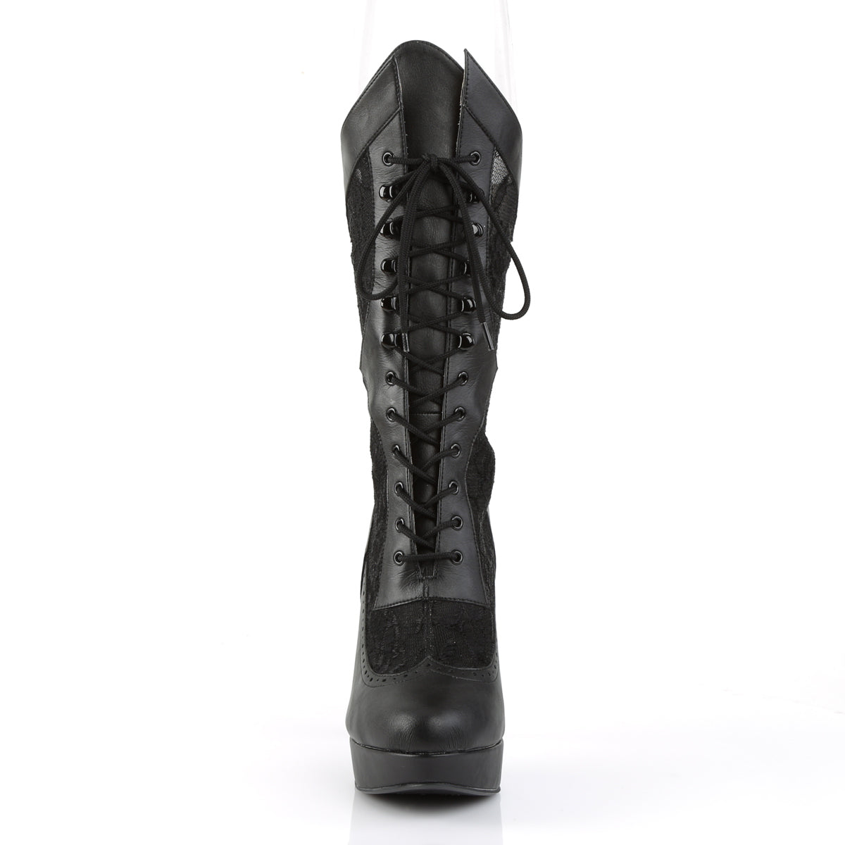 Pleaser Pink Label Pompe da donna CHLOE-115 Blk in ecopelle