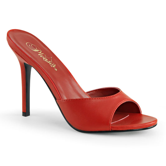 Pleaser Pompe da donna CLASSIQUE-01 RED Kid PU