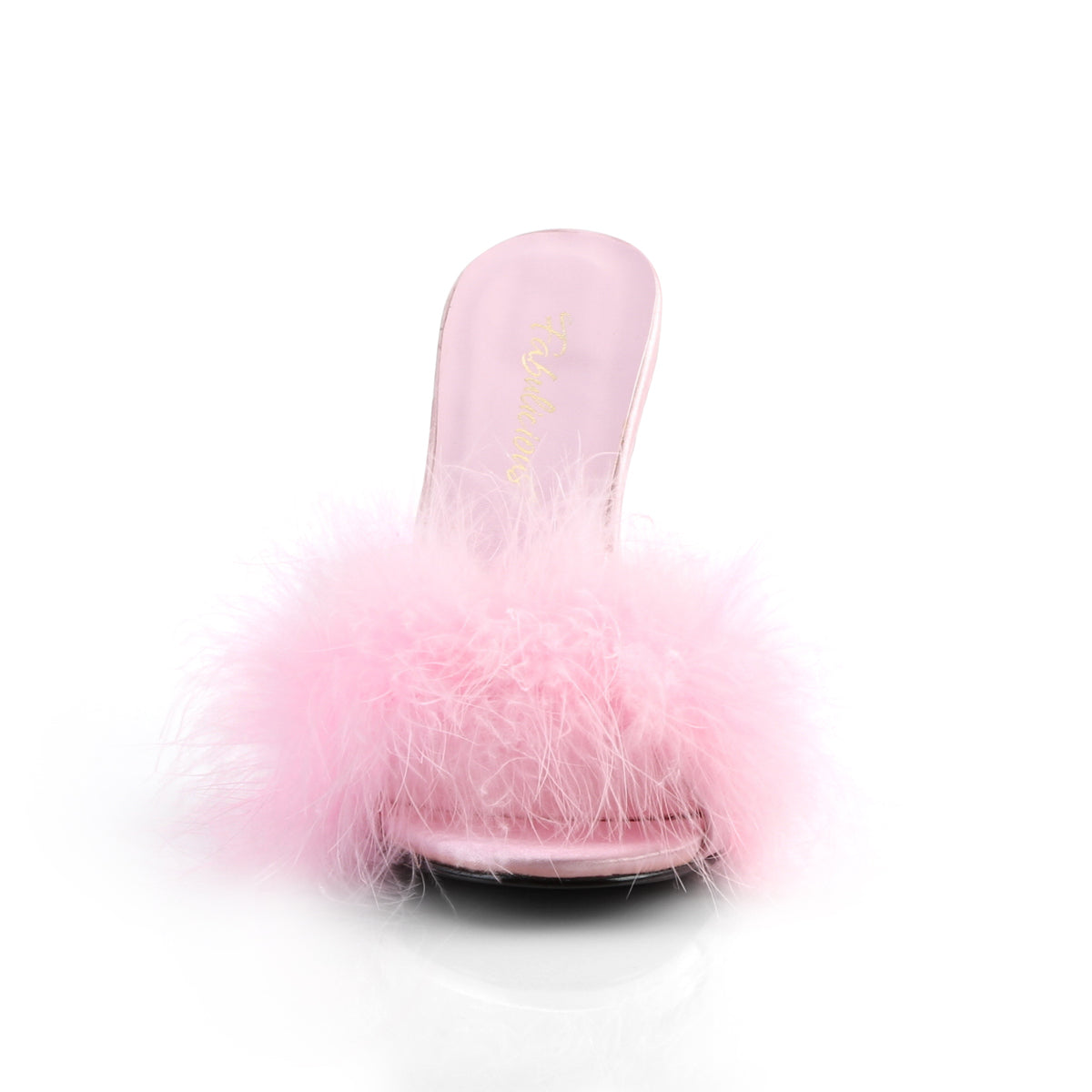 Fabulicious Womens Sandals CLASSIQUE-01F B. Pink Pu-Fur