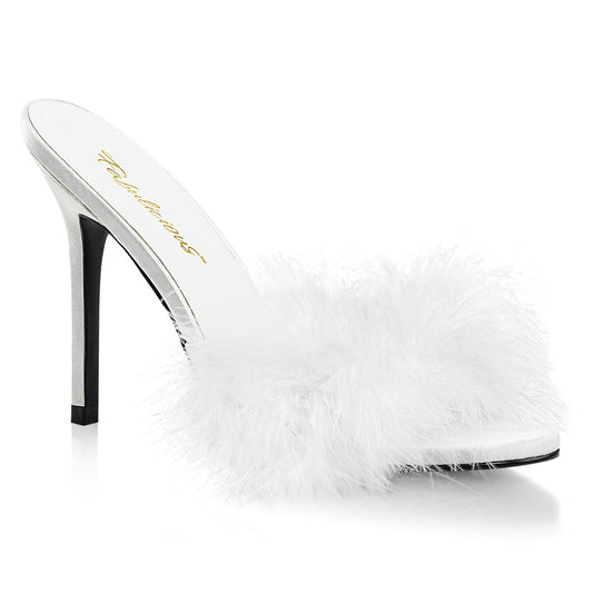 Fabulicious Sandali da donna CLASSIQUE-01F WHT PU-PELLE