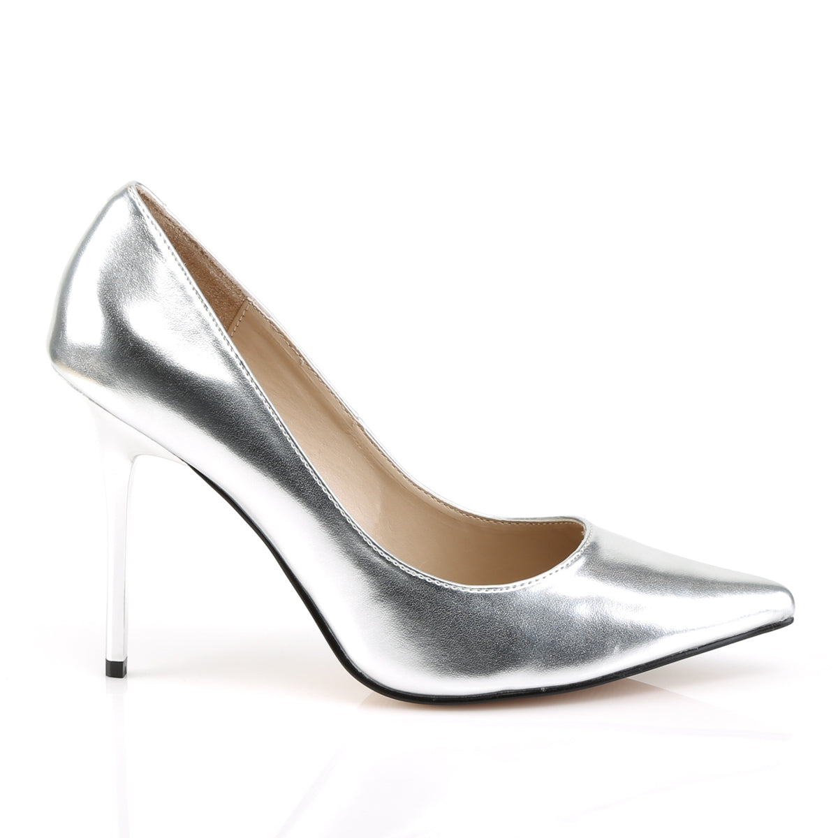 Pleaser Pompe da donna CLASSIQUE-20 SLV ha incontrato PU
