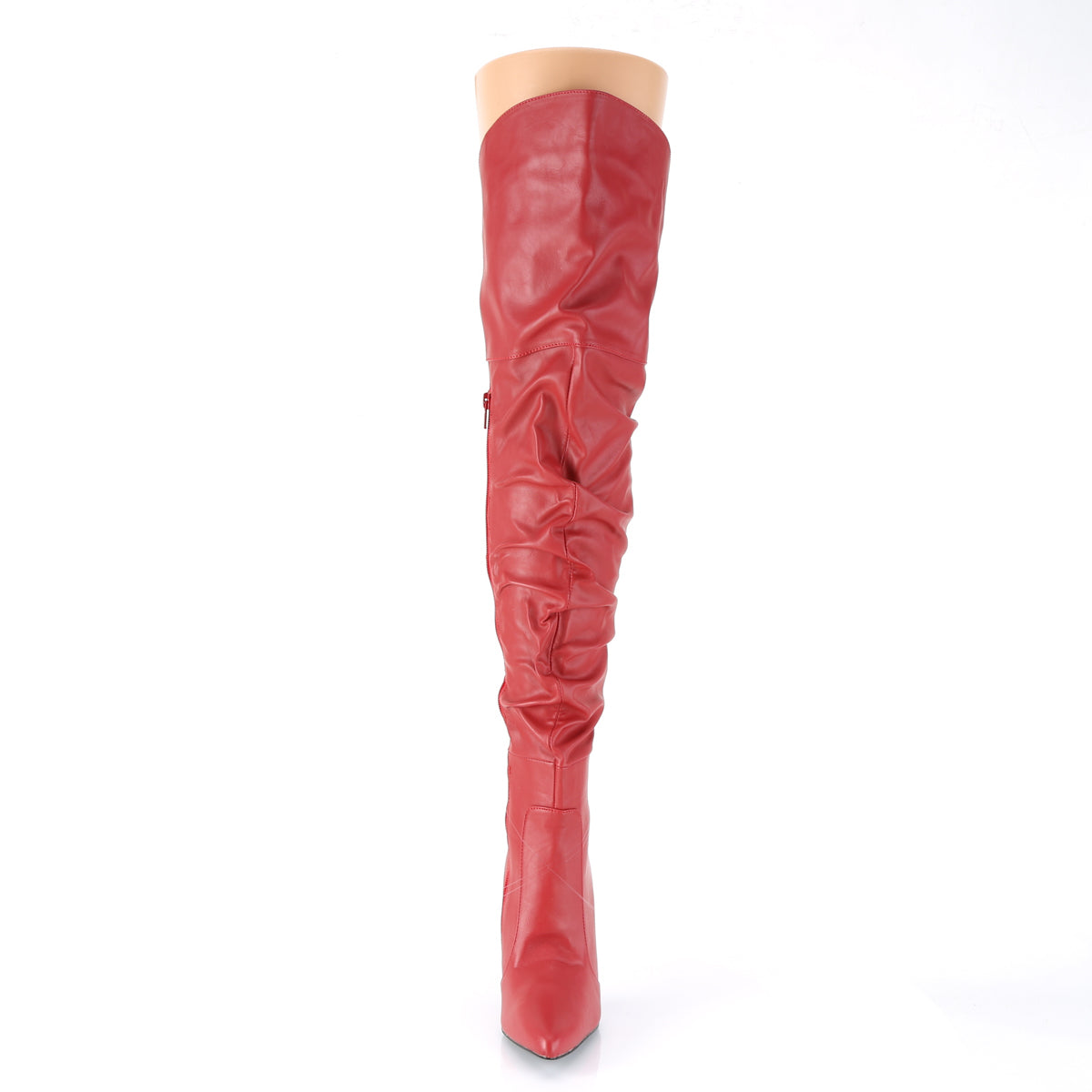Pleaser Stivali da donna CLASSIQUE-3011 in ecopelle rossa