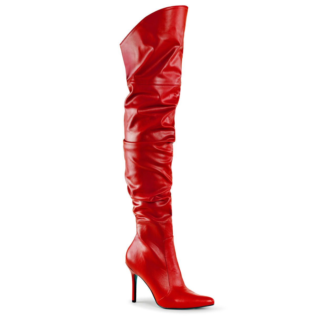 Pleaser Stivali da donna CLASSIQUE-3011 in ecopelle rossa