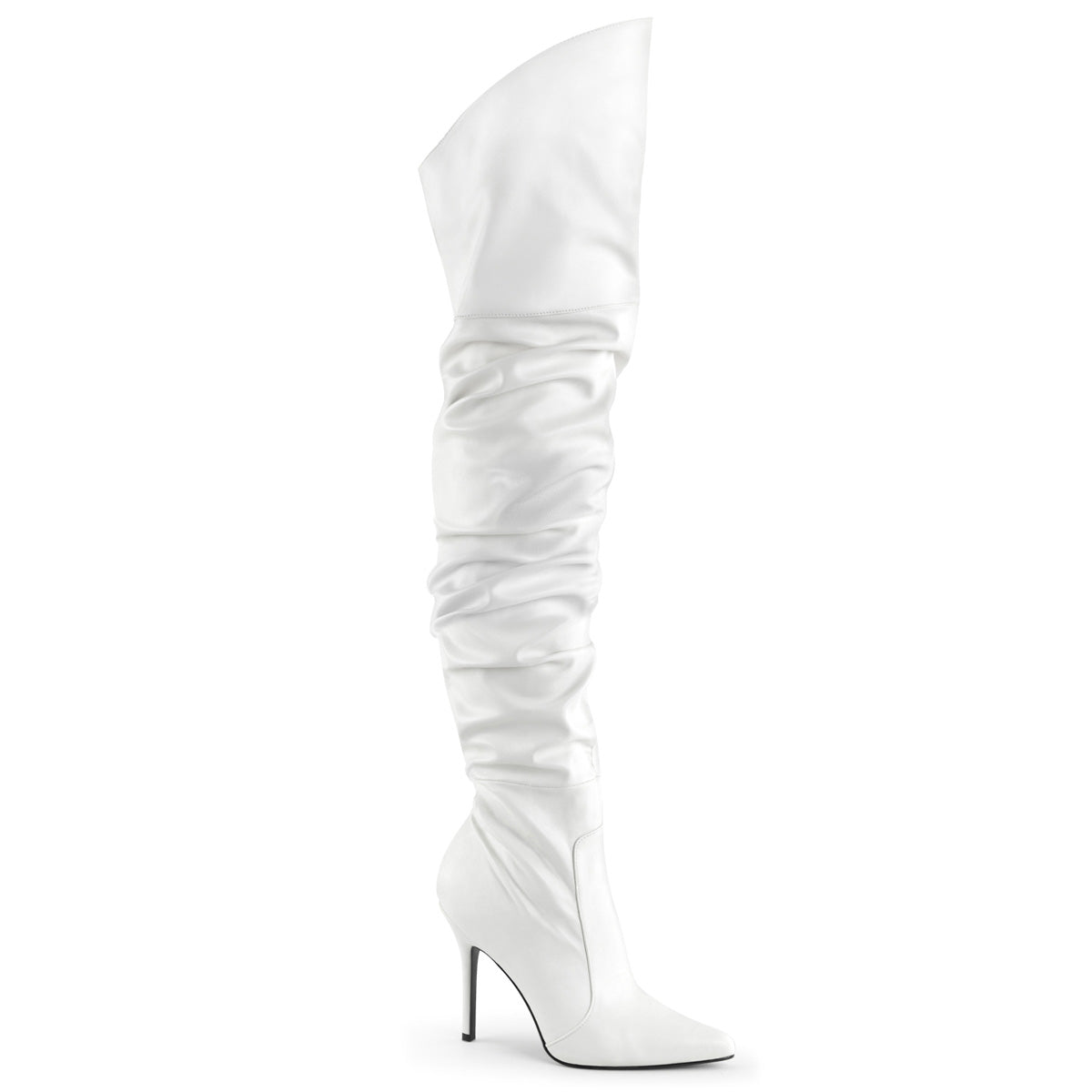 Pleaser Stivali da donna CLASSIQUE-3011 Wht in ecopelle