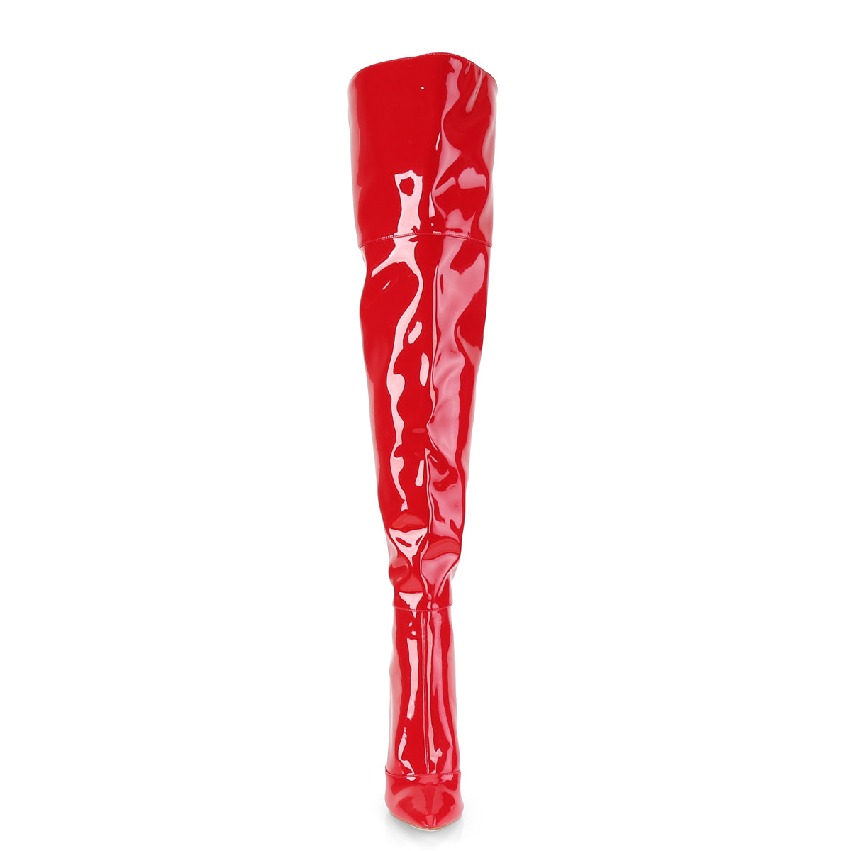 Pleaser Stivali da donna COURTLY-3012 brevetto rosso