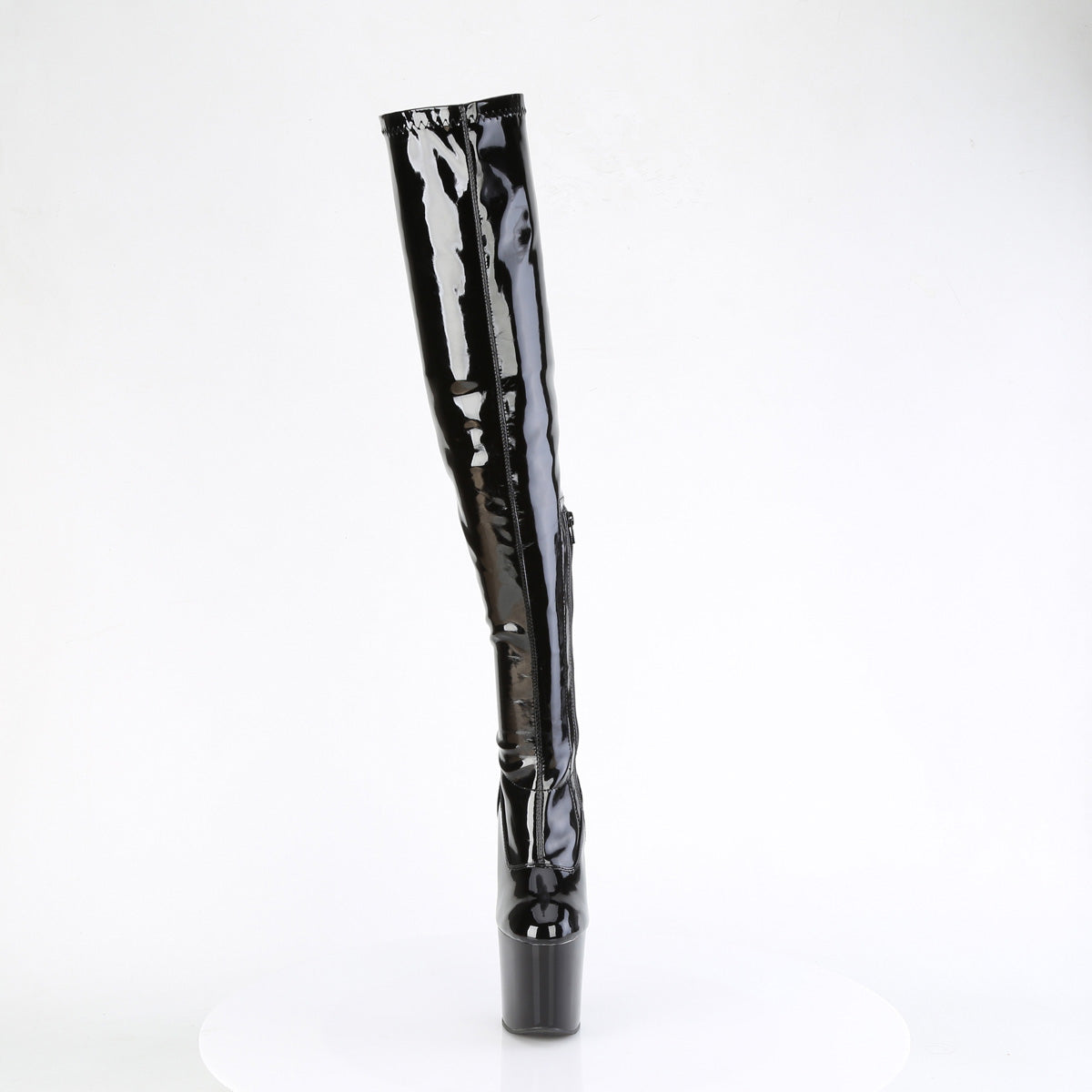Pleaser Stivali CRAZE-3000 blk str. Pat/blk