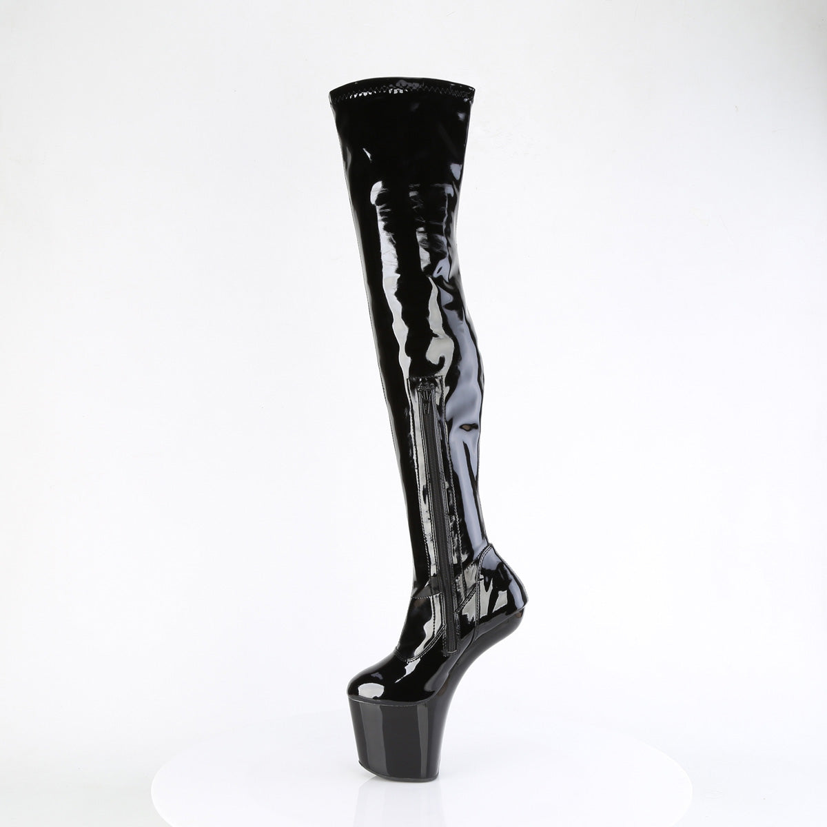 Pleaser Stivali CRAZE-3000 blk str. Pat/blk