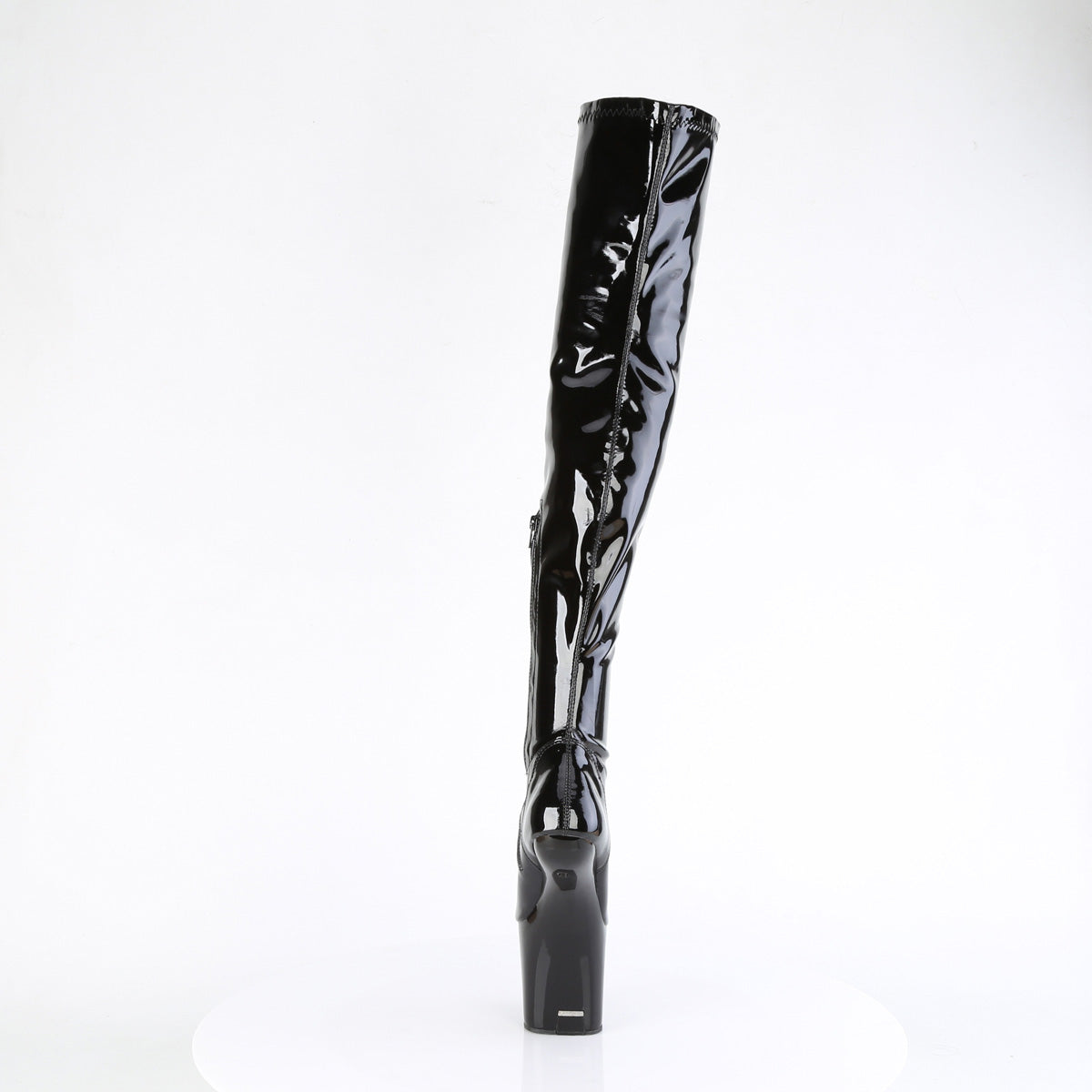 Pleaser Stivali CRAZE-3000 blk str. Pat/blk