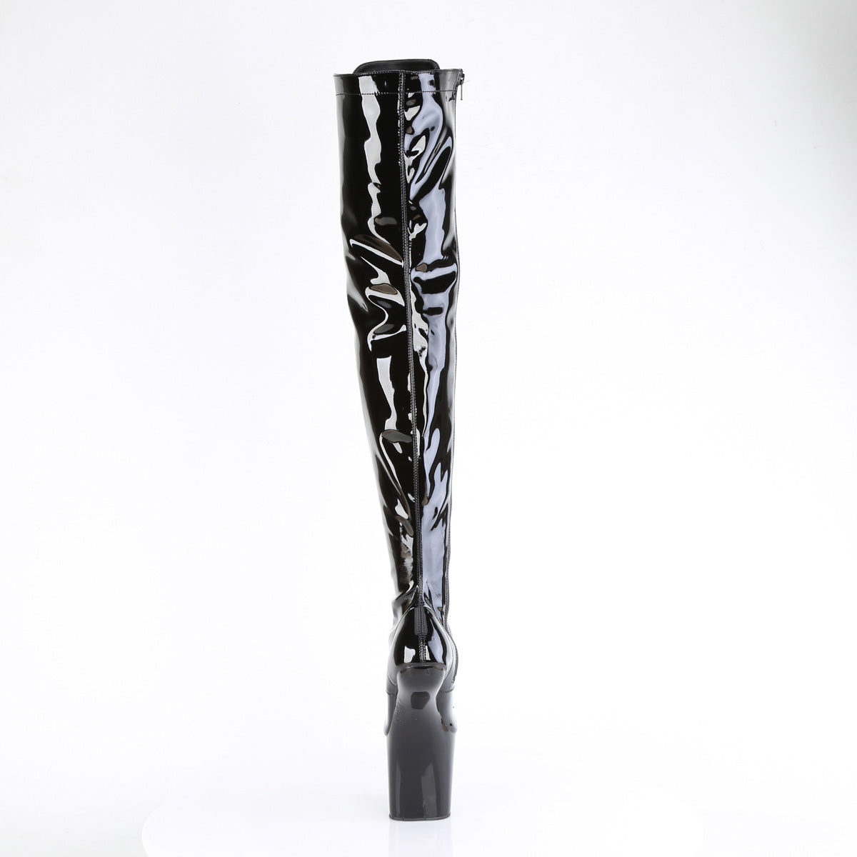 Pleaser Stivali CRAZE-3023 blk pat/blk