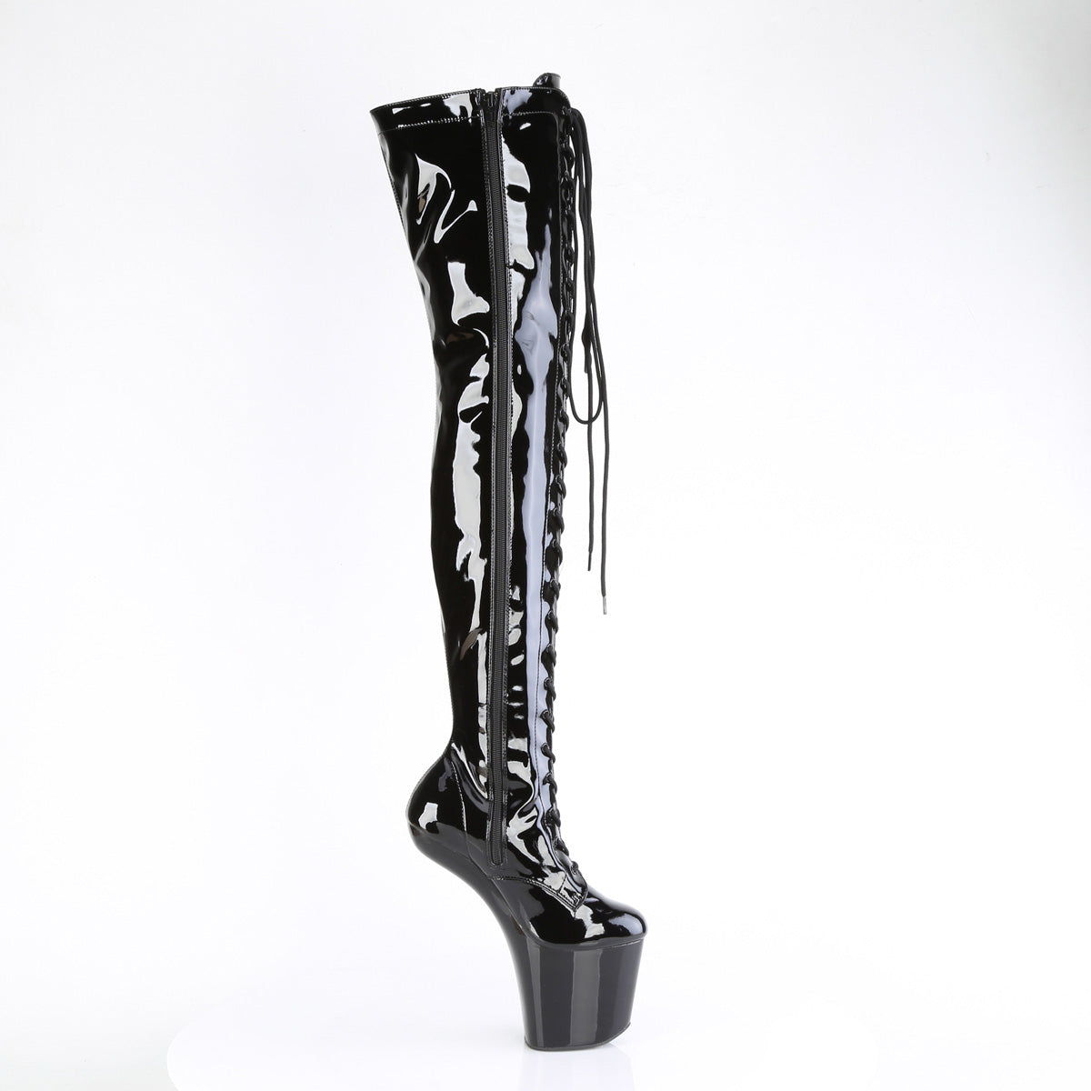 Pleaser Stivali CRAZE-3023 blk pat/blk