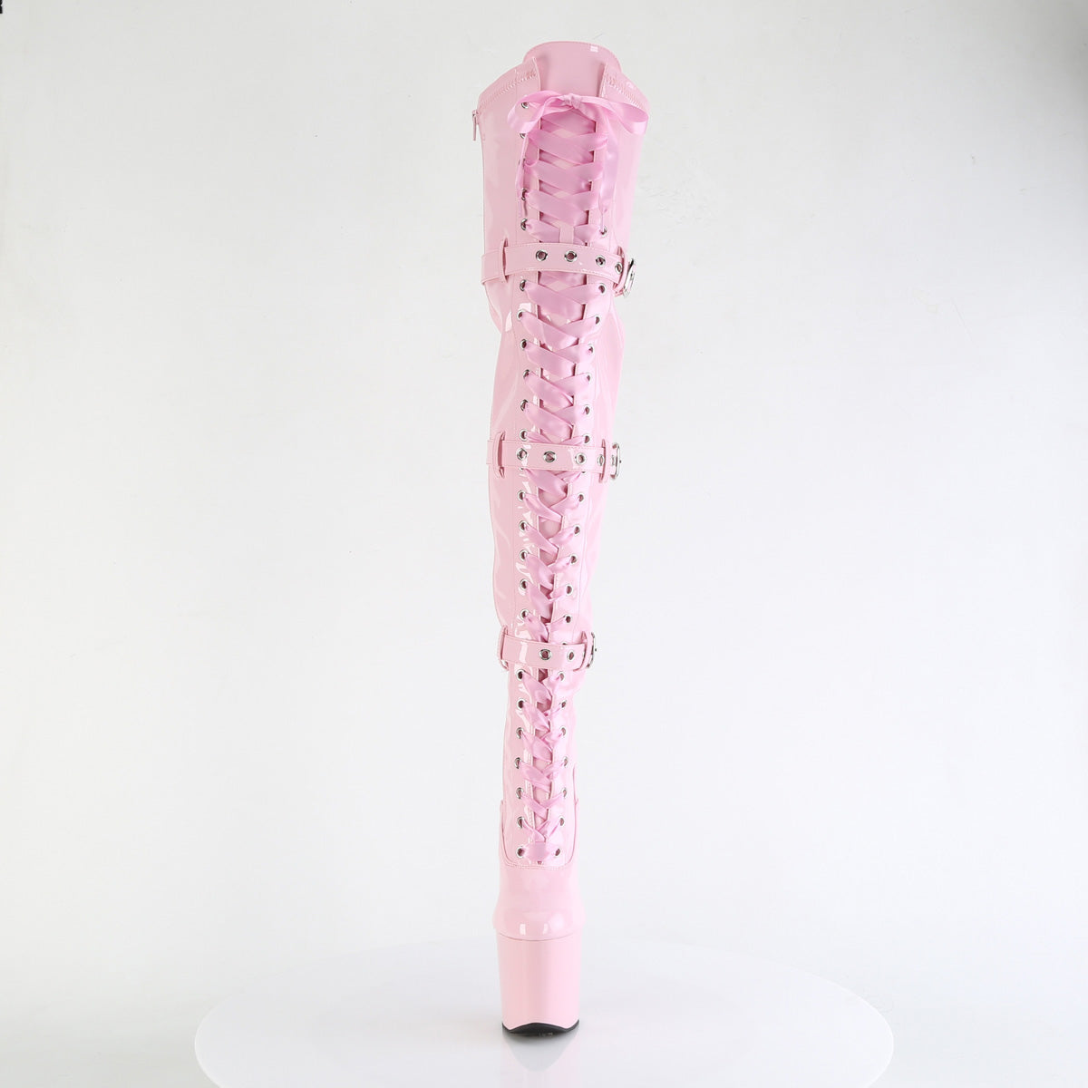 Pleaser Stivali CRAZE-3028 B. Pink Str. Pat/b. Rosa
