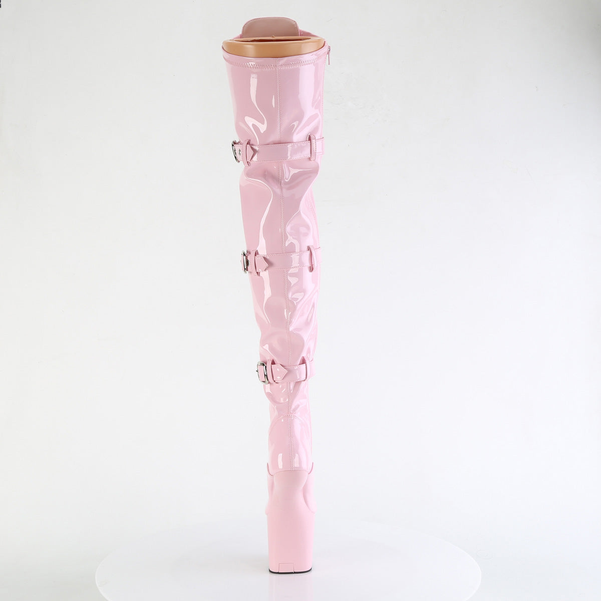 Pleaser Stivali CRAZE-3028 B. Pink Str. Pat/b. Rosa