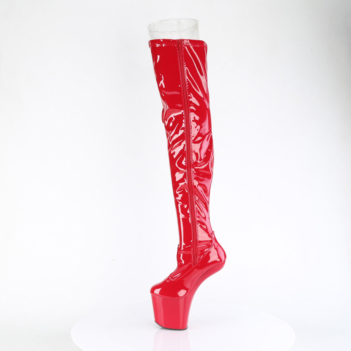 Pleaser Stivali CRAZE-3050 Red Str. Pat/rosso