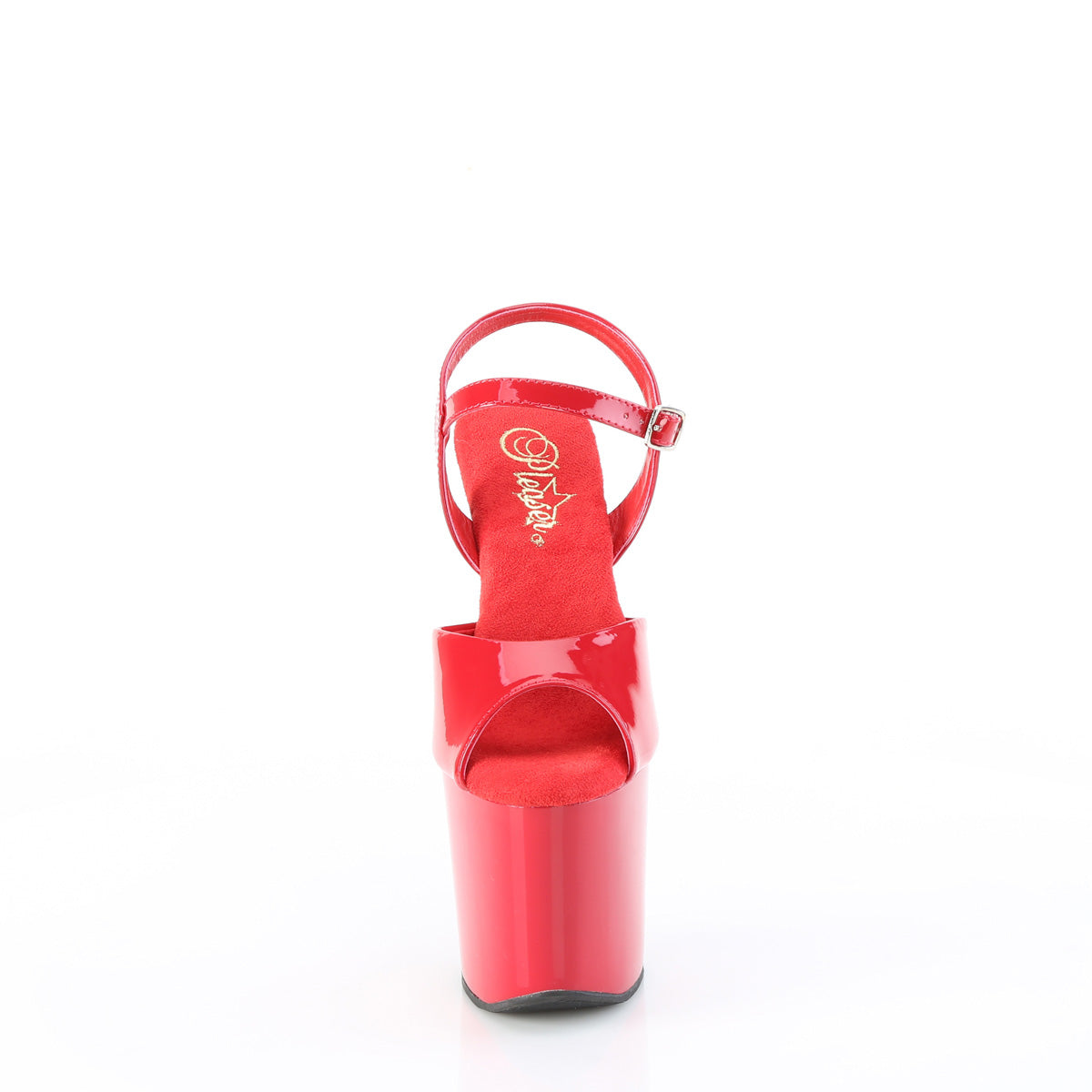 Pleaser Sandali CRAZE-809 rossa pat/rosso