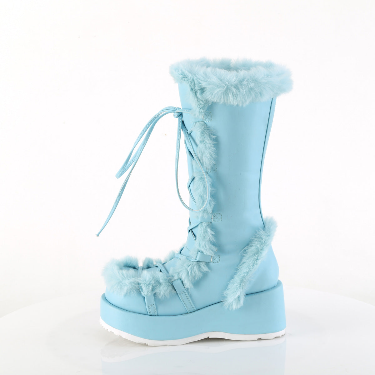 DemoniaCult CUBBY-311 B. Blue Vegan Leather