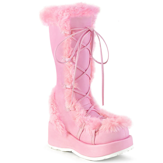 DemoniaCult   Cubby-311 B. Pink Vegan Pelle