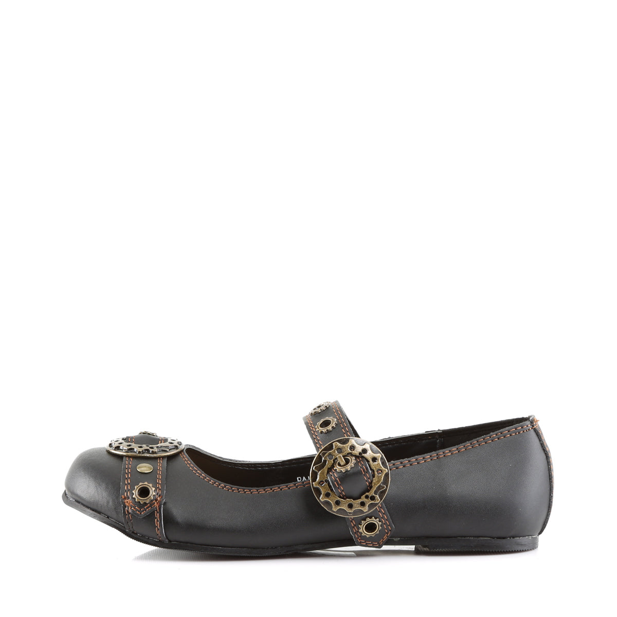 DemoniaCult Scarpa bassa femminile DAISY-09 pelle vegana BLK