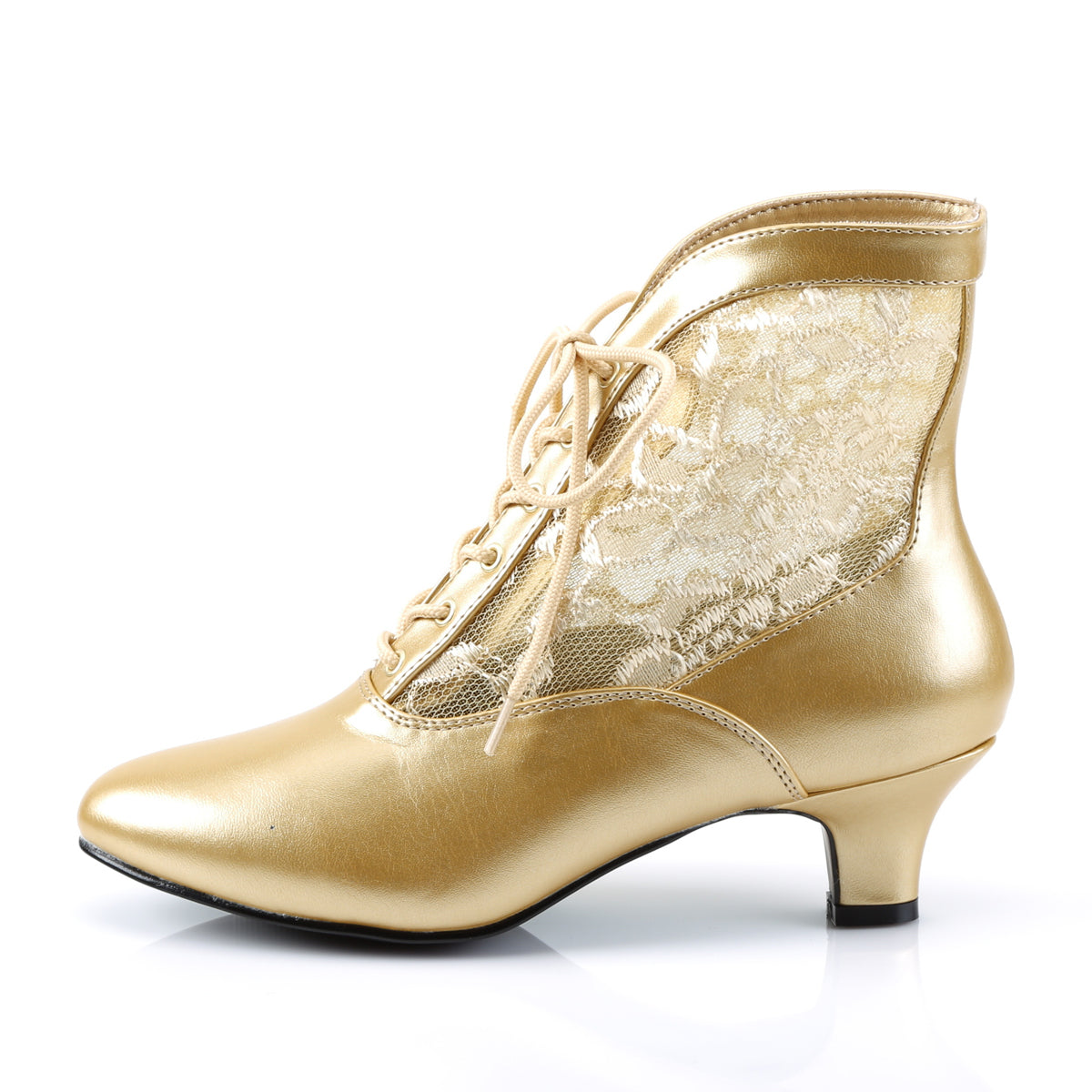 Funtasma Stivaletti da donna DAME-05 PU-pizzo oro