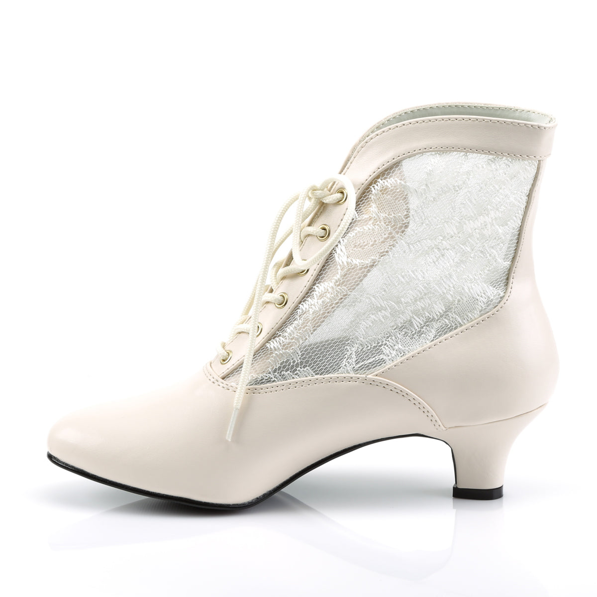 Funtasma Stivaletti da donna DAME-05 PU-pizzo avorio