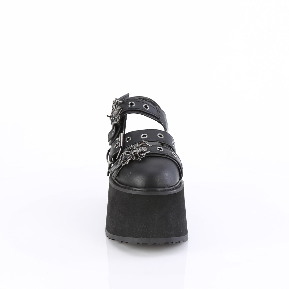 DemoniaCult DAMNED-27 pelle vegana BLK