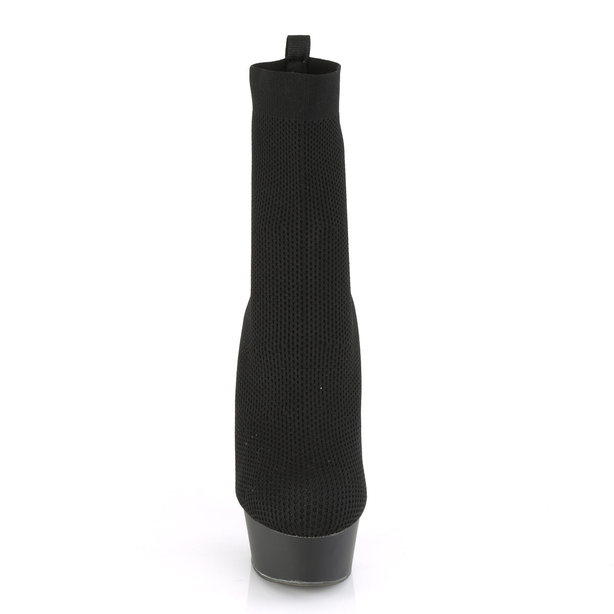 Pleaser Stivaletti da donna DELIGHT-1002 BLK Tessuto / Blk Matte