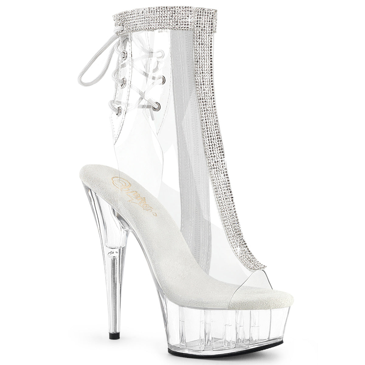 Pleaser DELIGHT-1018C-2RS Clr-RS/Clr