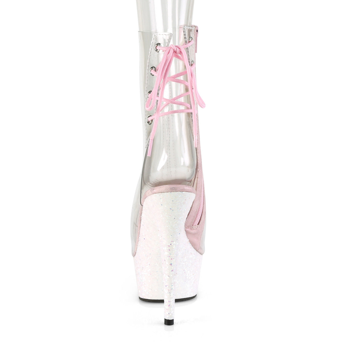 Pleaser Stivaletti da donna DELIGHT-1018C CLR / Opal Multitter