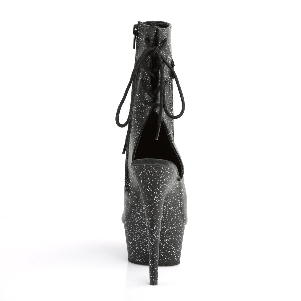 Pleaser Stivaletti da donna DELIGHT-1018MMG BLK in ecopelle / BLK opaco