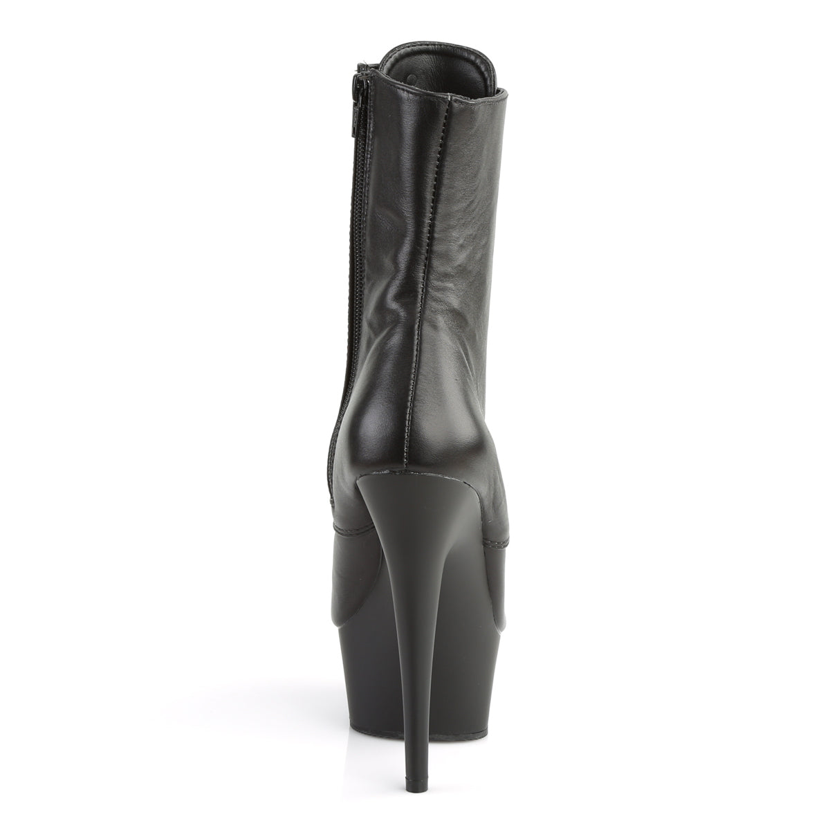 Pleaser Stivaletti da donna DELIGHT-1020 in pelle BLK / BLK