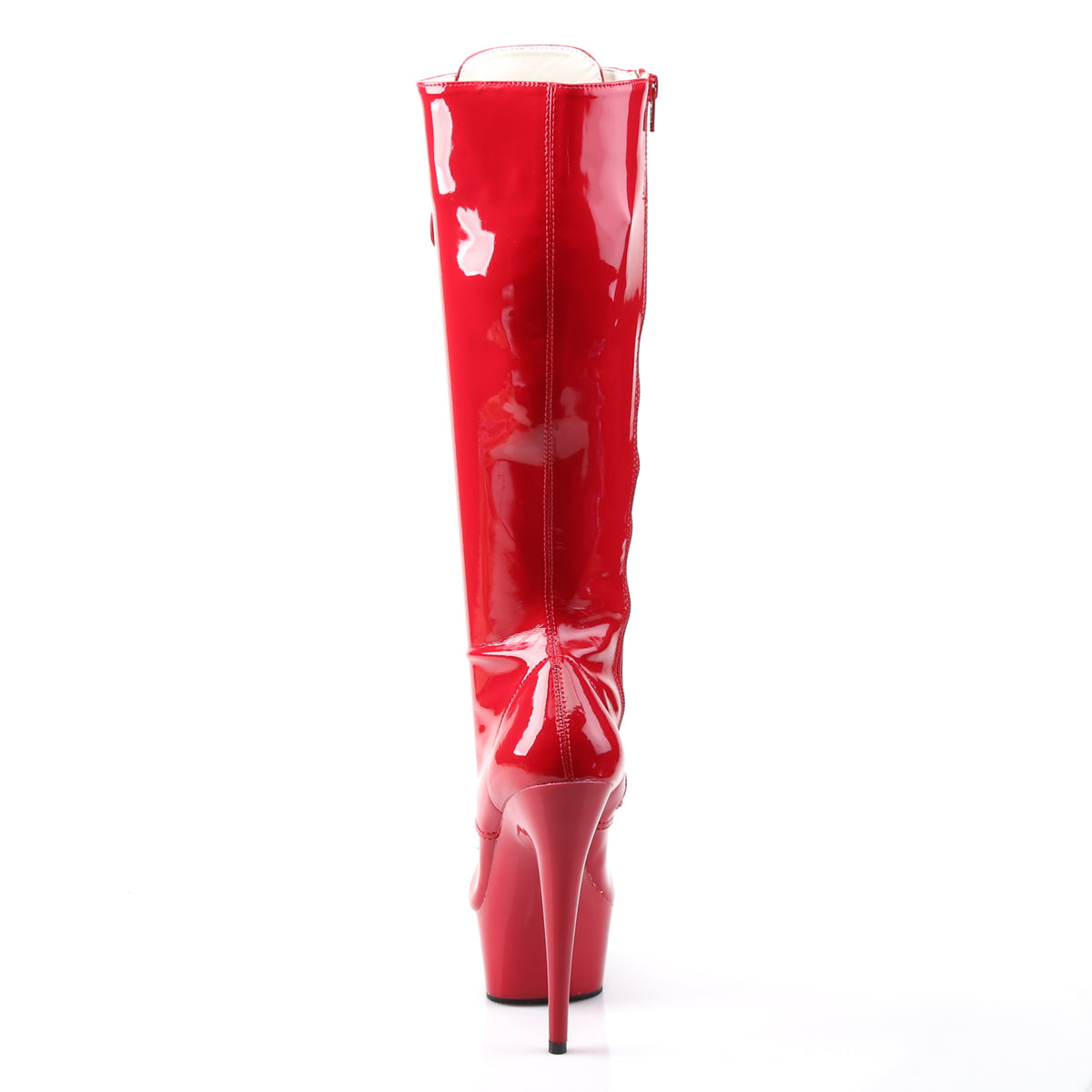 Pleaser Stivali da donna DELIGHT-2023 RED STR PAT / ROSSO