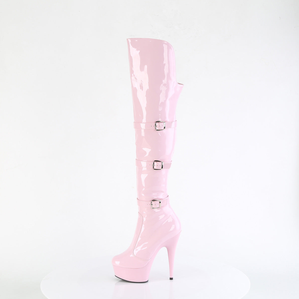 Pleaser DELIGHT-3018 B. Pink Str. Pat/B. Pink
