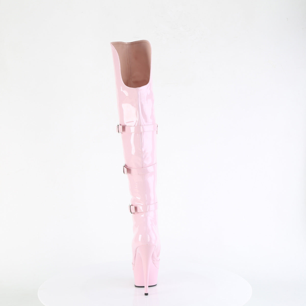 Pleaser DELIGHT-3018 B. Pink Str. Pat/B. Pink