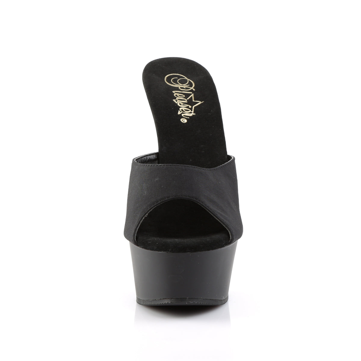 Pleaser Sandali da donna DELIGHT-601PS Blk Potosoie / Blk Matte